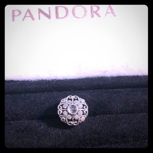 Authentic PANDORA Fairytale Bloom Charm